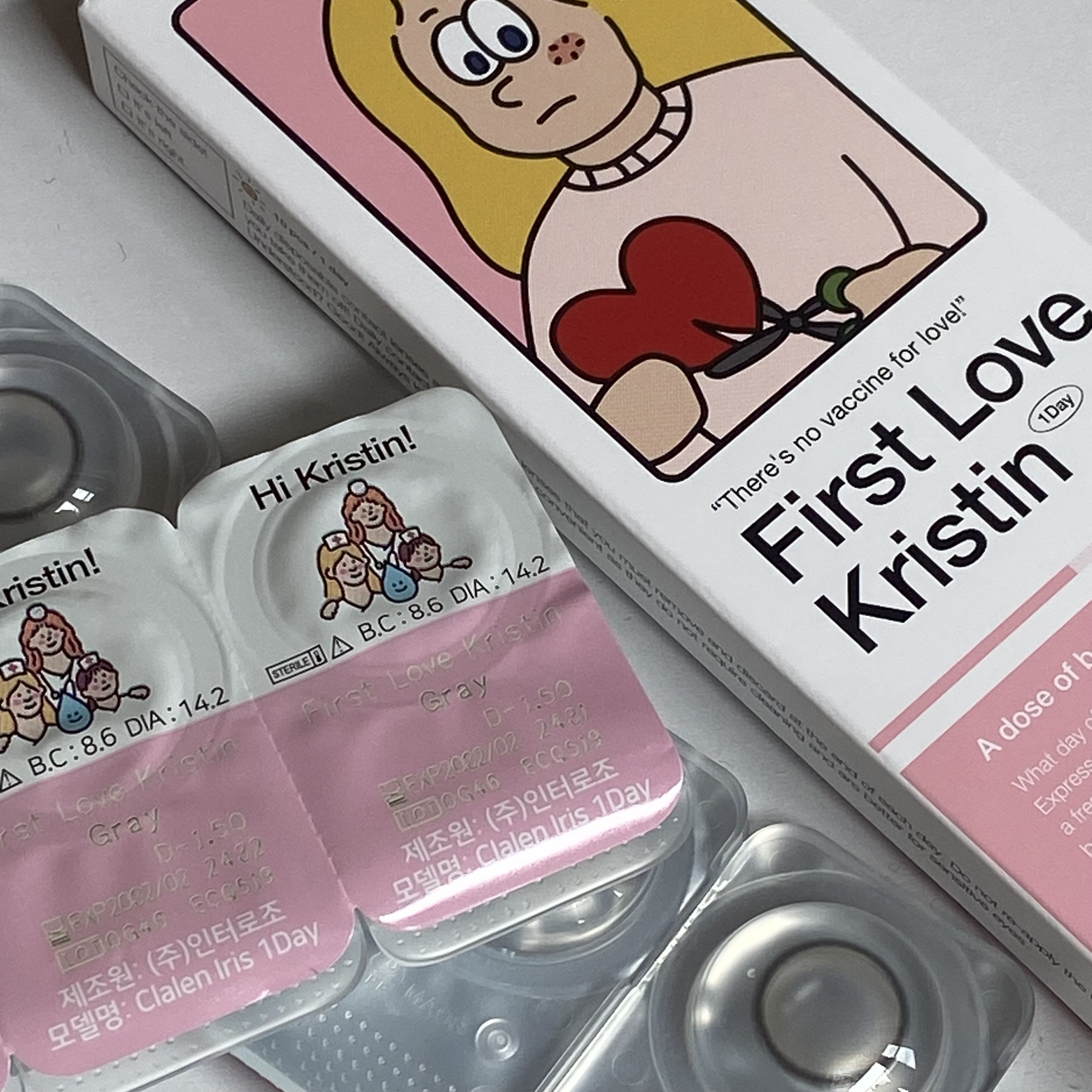 First Love Kristen/Hapa kristin/カラーコンタクトレンズを使ったクチコミ（3枚目）