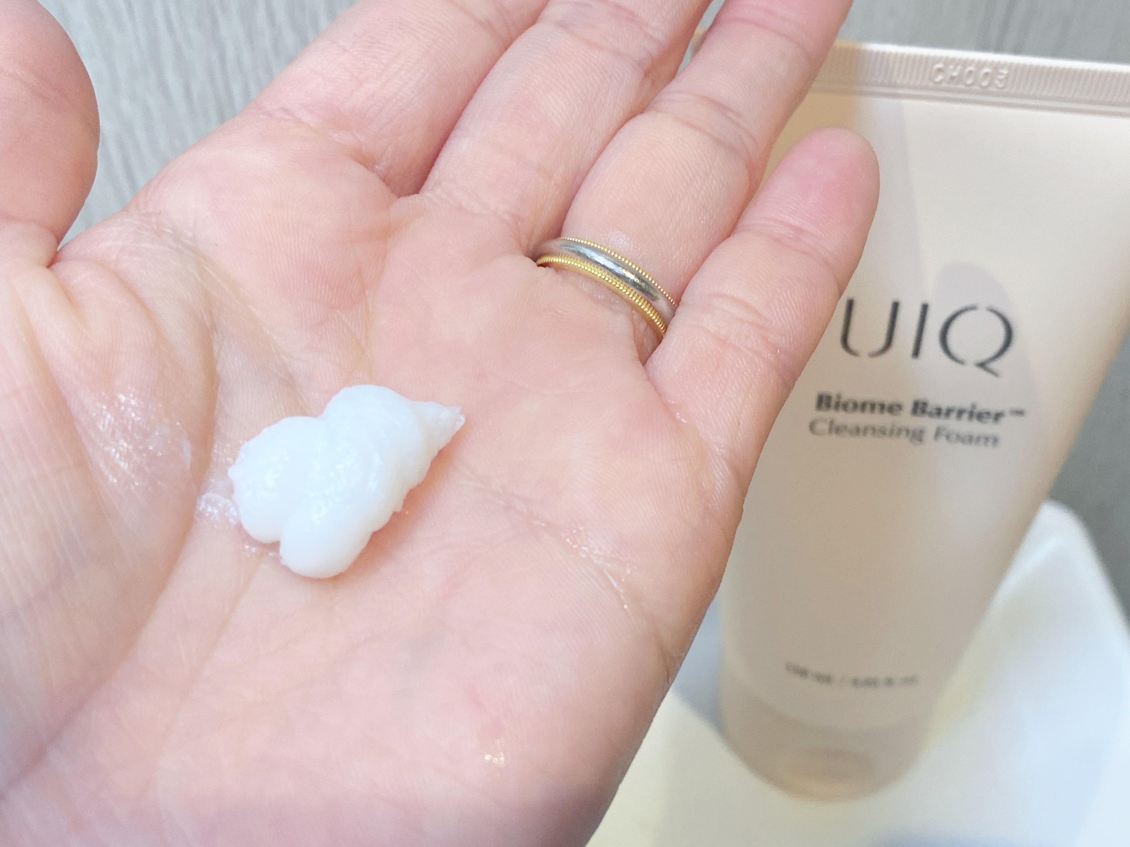 バイオームバリア クレンジングフォーム/UIQ/洗顔フォームを使ったクチコミ（3枚目）