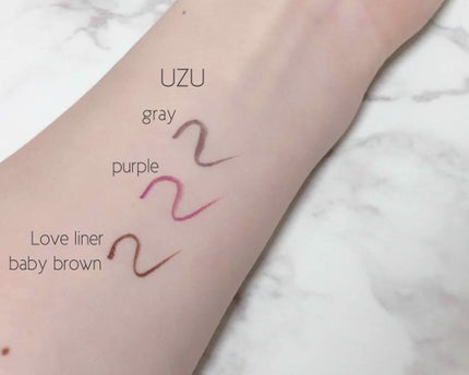 EYE OPENING LINER/UZU BY FLOWFUSHI/リキッドアイライナーを使ったクチコミ(2枚目)