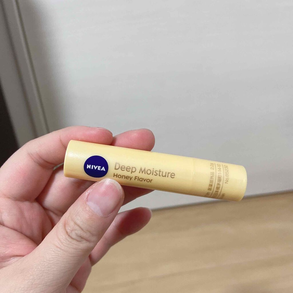 ニベア ディープモイスチャーリップ/ニベア/リップクリームを使ったクチコミ(1枚目)