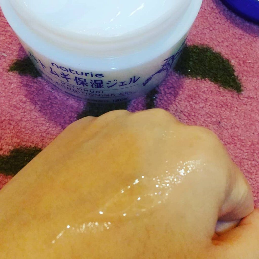 ハトムギ保湿ジェル(ナチュリエ スキンコンディショニングジェル)/ナチュリエ/美容液を使ったクチコミ(3枚目)