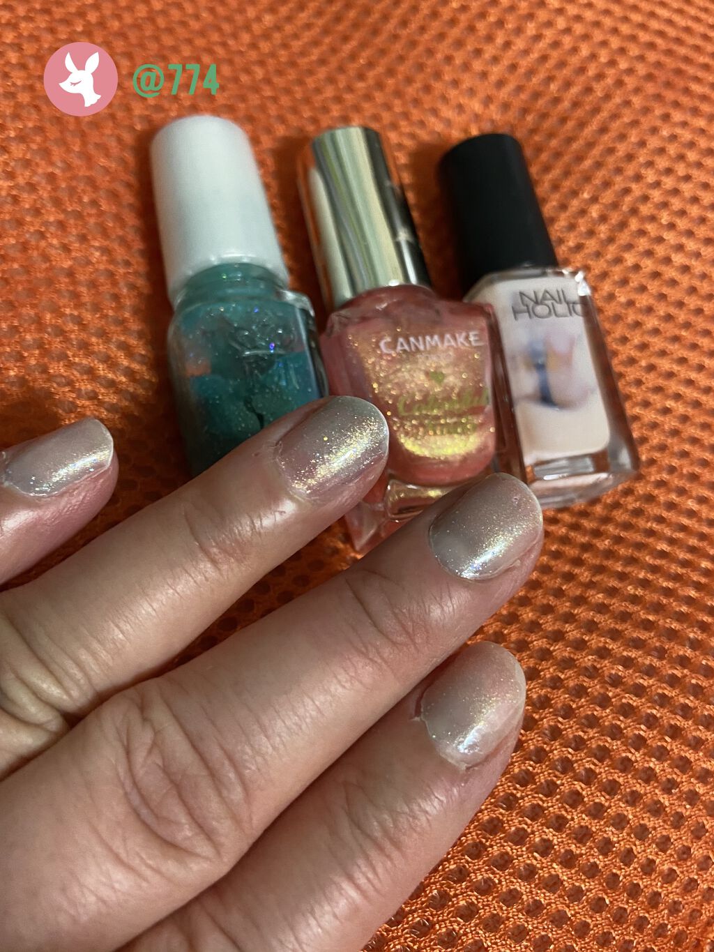 カラフルネイルズ/キャンメイク/マニキュアを使ったクチコミ（1枚目）