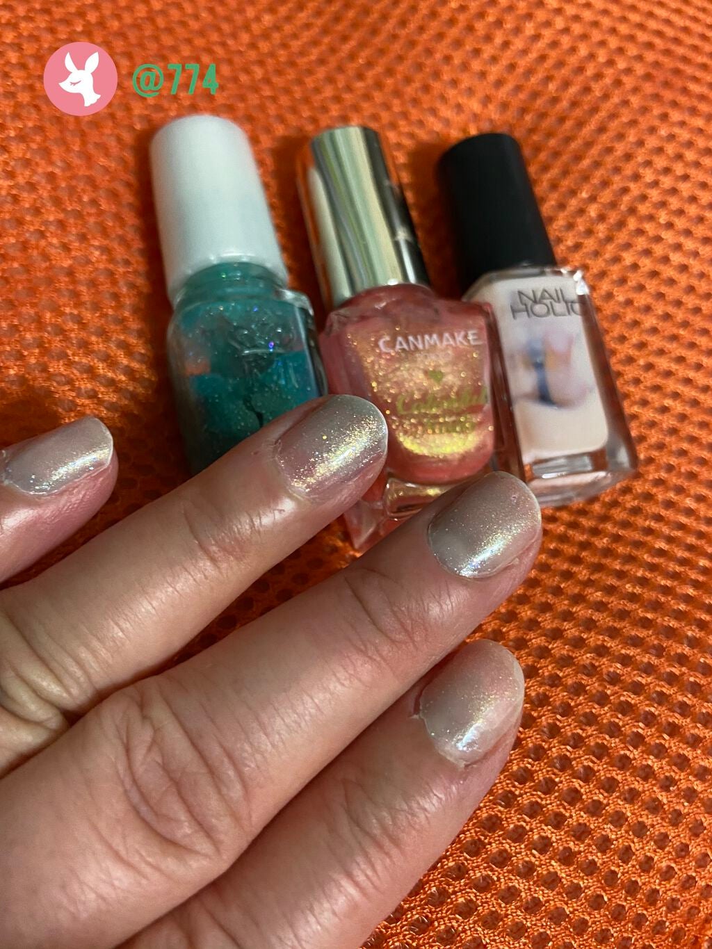 カラフルネイルズ/キャンメイク/マニキュアを使ったクチコミ(1枚目)
