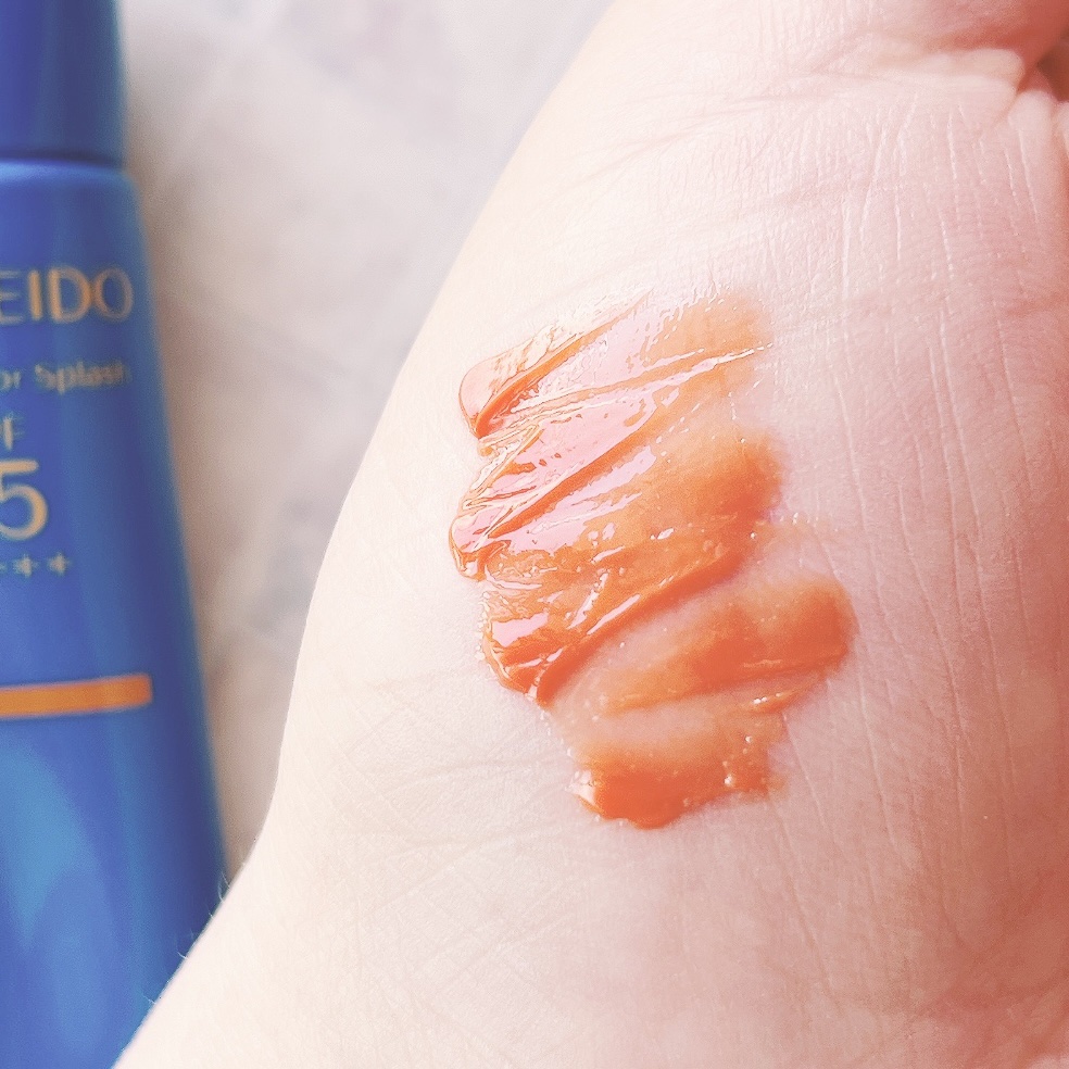 サンケア ＵＶリップカラースプラッシュ ナイロビオレンジ/SHISEIDO/リップグロスを使ったクチコミ（2枚目）