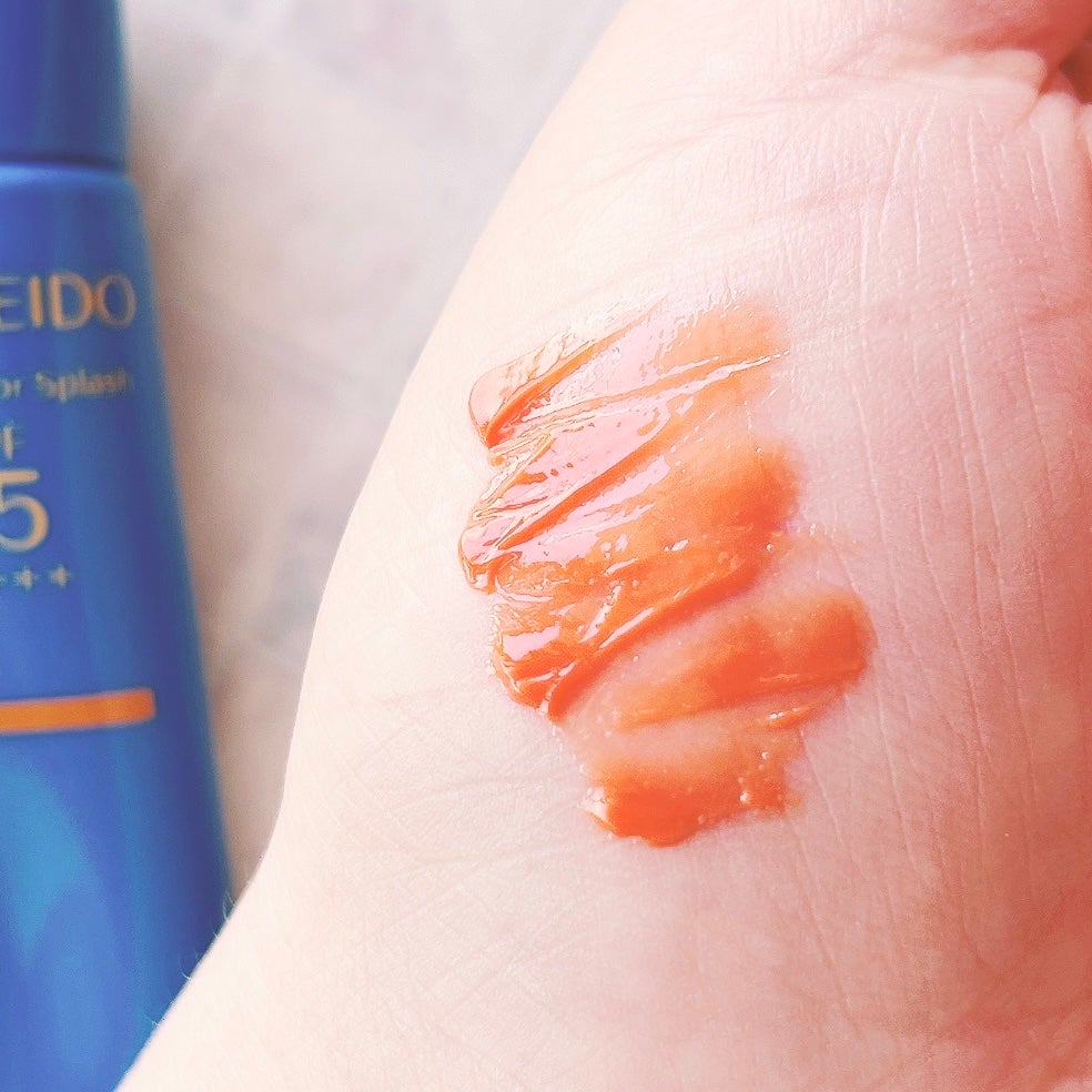 サンケア UVリップカラースプラッシュ/SHISEIDO/リップグロスを使ったクチコミ(2枚目)