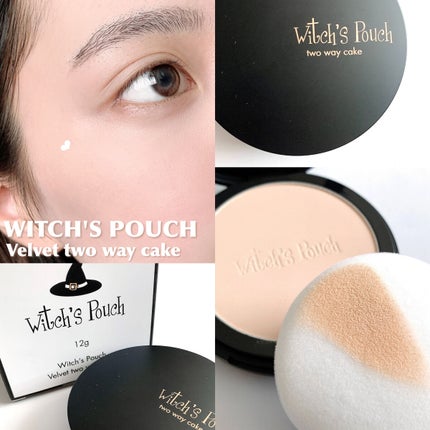 ベルベットトゥーウェイケーキ/Witch's Pouch/プレストパウダーを使ったクチコミ(1枚目)
