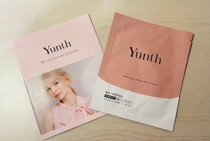 美白シートマスク/Yunth/シートマスク・パックを使ったクチコミ(1枚目)