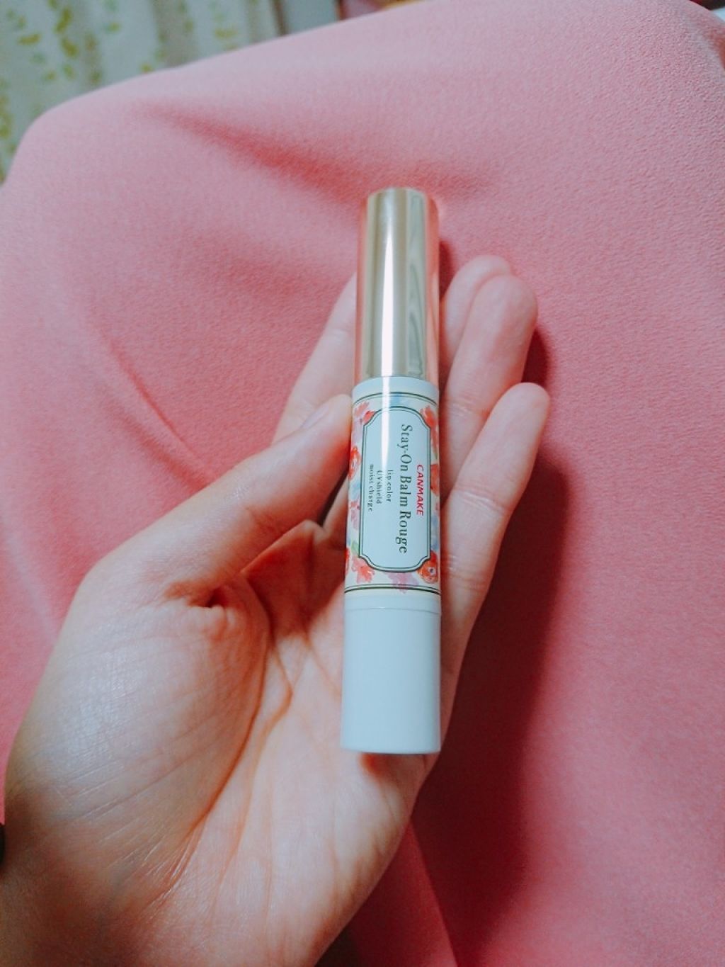 ステイオンバームルージュ/キャンメイク/口紅を使ったクチコミ(1枚目)