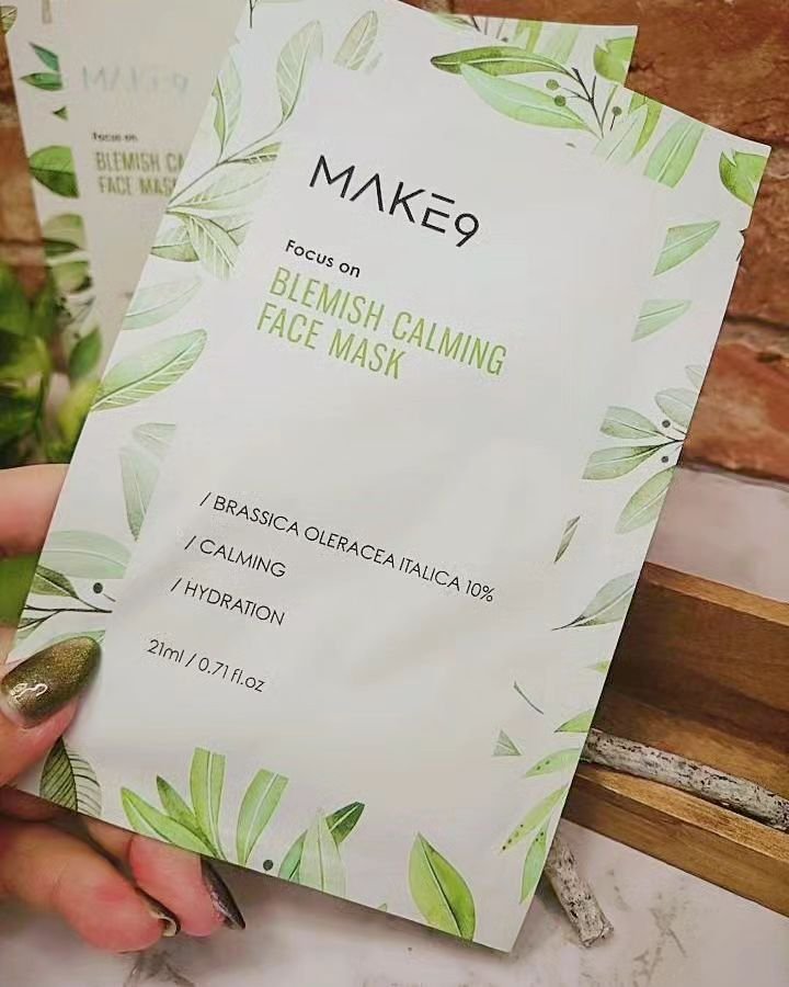 ブラミッシュカーミングフェイス マスク/MAKE9/シートマスク・パックを使ったクチコミ（2枚目）