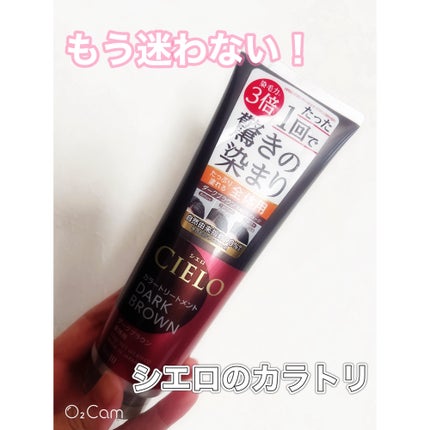 カラートリートメント 全体用/CIELO/ヘアカラーを使ったクチコミ(1枚目)