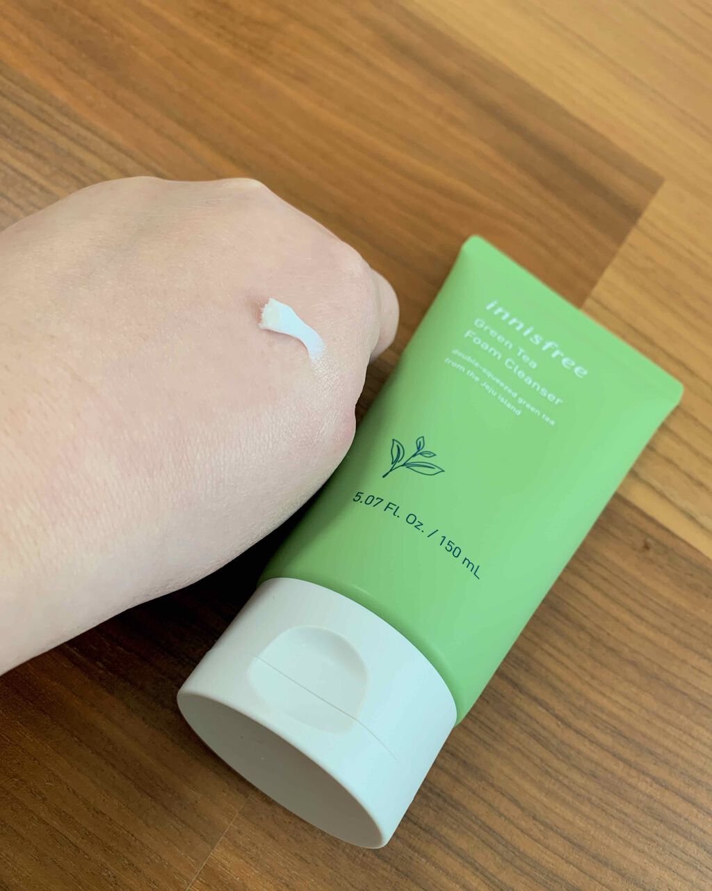 グリーンティー フォームクレンザー/innisfree/洗顔フォームを使ったクチコミ(2枚目)
