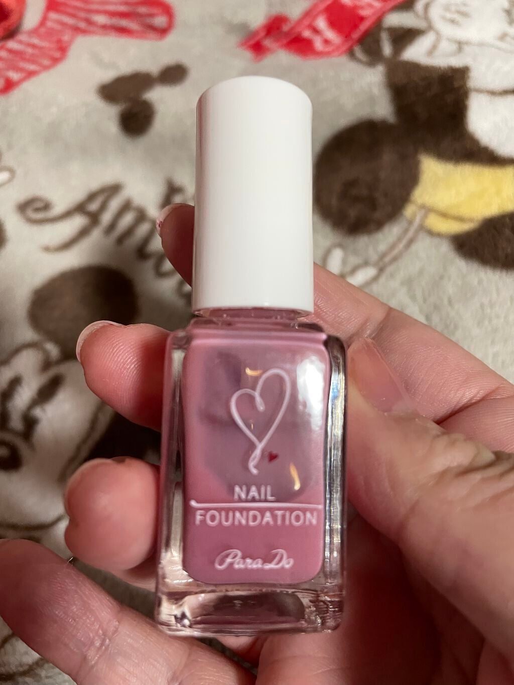 ネイルファンデーション/パラドゥ/マニキュアを使ったクチコミ(1枚目)