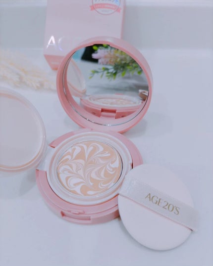 ヴェールヌーディ エッセンスパクトグロウ/AGE20’s/クリーム・エマルジョンファンデーションを使ったクチコミ(2枚目)