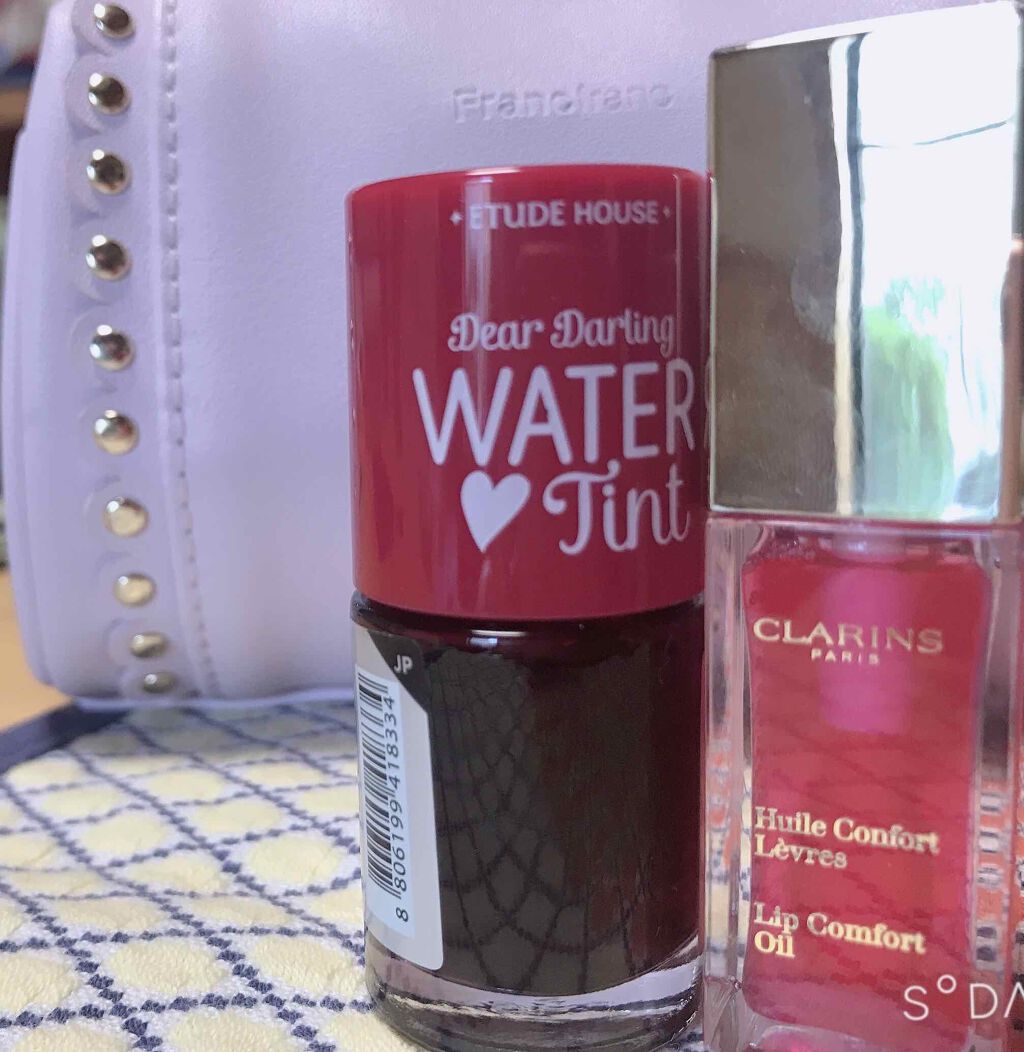 ウォーターティント/ETUDE/リップグロスを使ったクチコミ（1枚目）