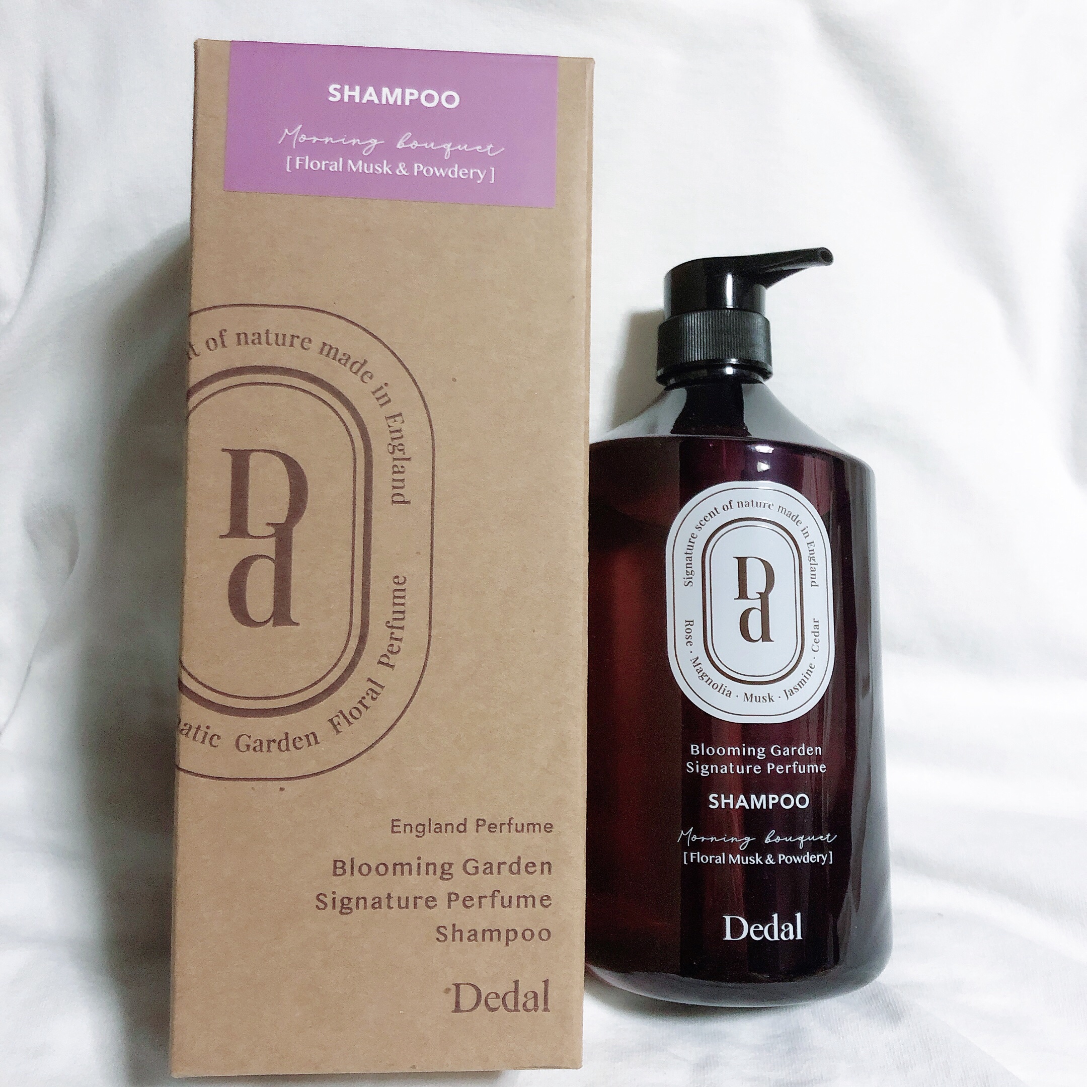 ブルーミングガーデンシグネチャーパフュームシャンプー/トリートメント　モーニングブーケ/Dedal/シャンプー・コンディショナーを使ったクチコミ（3枚目）