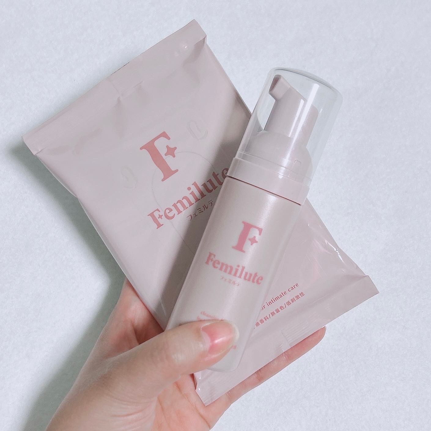 デリケートふきとりフォーム/Femilute/デリケートゾーンケアを使ったクチコミ（1枚目）