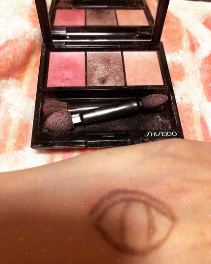 ルミナイジング サテンアイカラー トリオ/SHISEIDO/アイシャドウパレットを使ったクチコミ(1枚目)