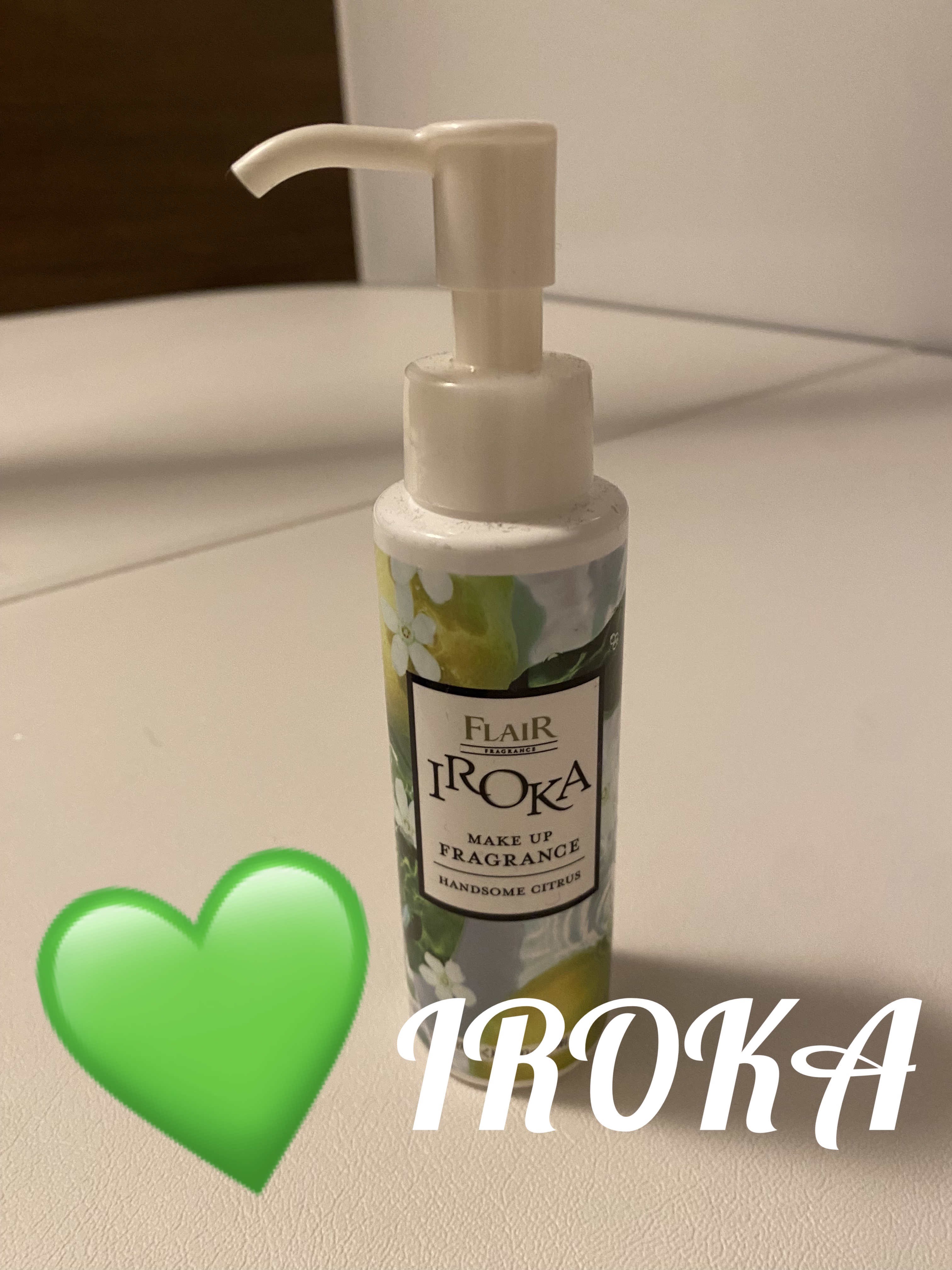 メイクアップフレグランス　ハンサムシトラス/IROKA/その他ランドリー用品を使ったクチコミ（1枚目）