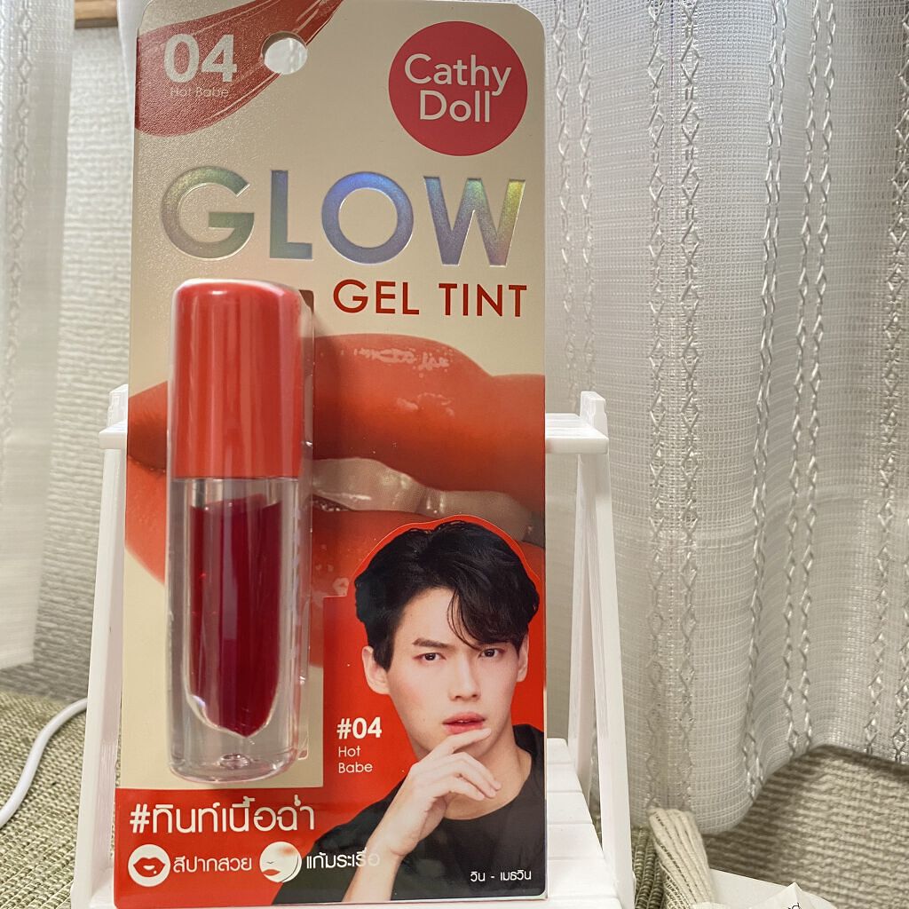 グロージェルティント/CathyDoll/口紅を使ったクチコミ（1枚目）