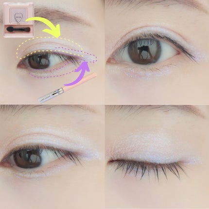 フーミー シングルラメシャドウ/WHOMEE/単色アイシャドウを使ったクチコミ(6枚目)