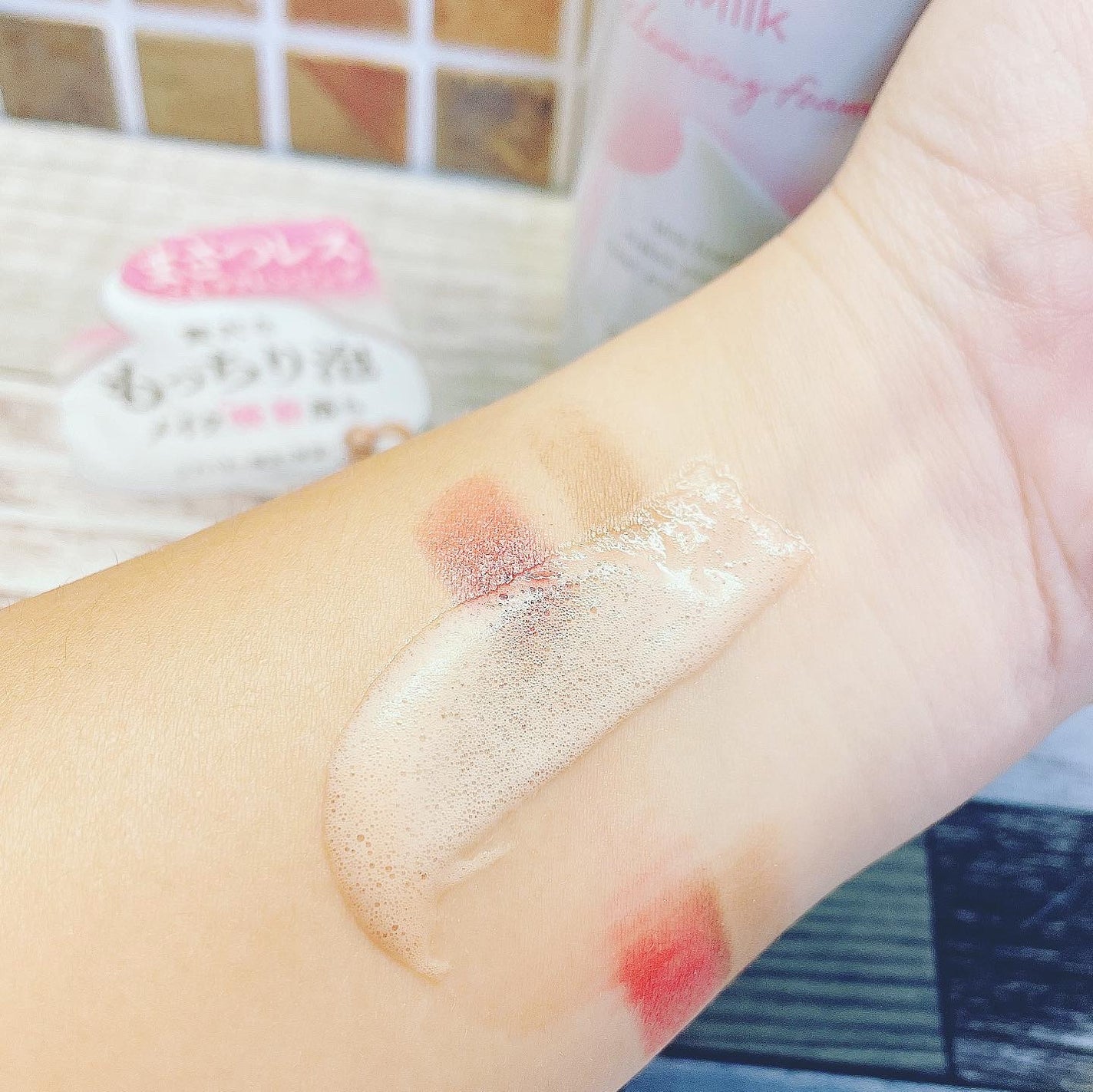 もっちりミルク泡クレンジング/ビフェスタ/クレンジングを使ったクチコミ(4枚目)