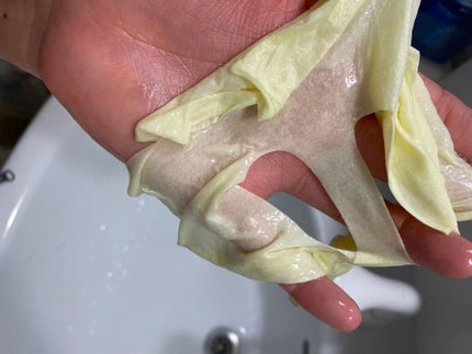 オルフェス イエローエッセンシャルマスク/ALFACE+/シートマスク・パックを使ったクチコミ(2枚目)