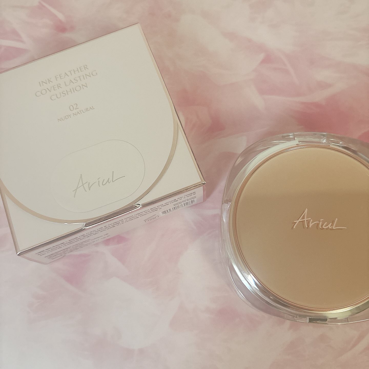 アリウル インクフェザーカバーラスティングクッション/Ariul/クッションファンデーションを使ったクチコミ（1枚目）