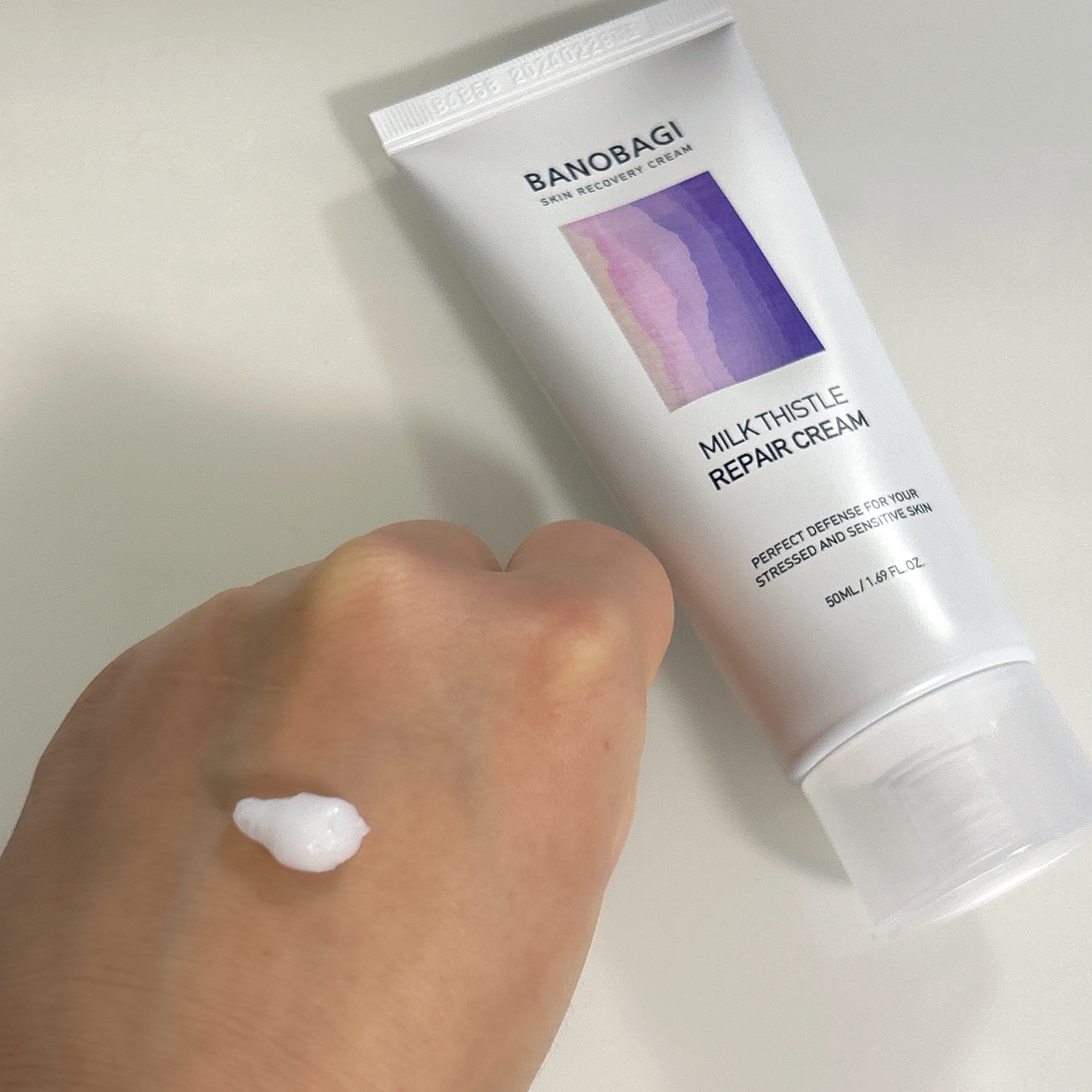 ミルクシスル リペアクリーム/BANOBAGI/フェイスクリームを使ったクチコミ（2枚目）