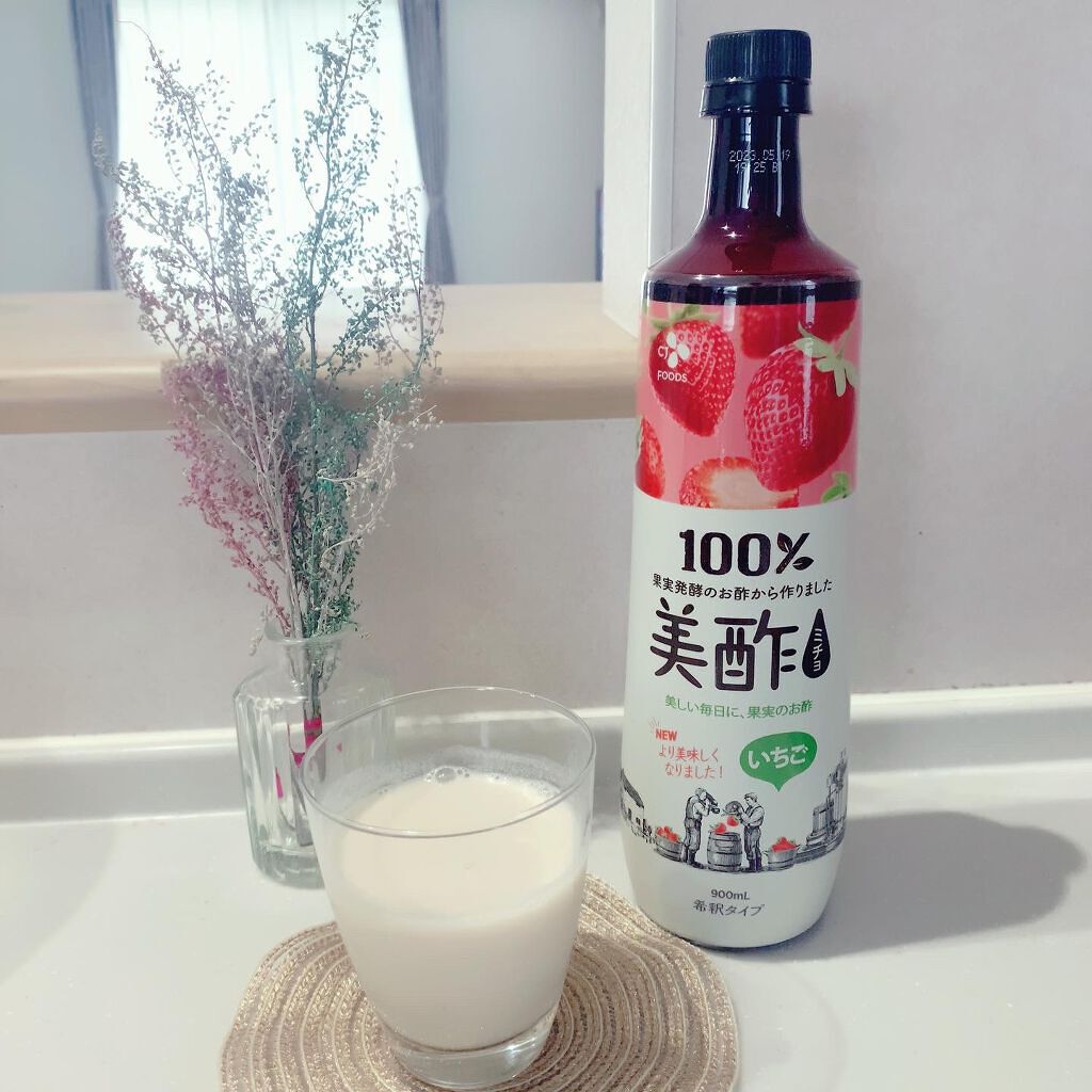 美酢 (希釈タイプ)/美酢(ミチョ)/その他飲むお酢を使ったクチコミ(1枚目)