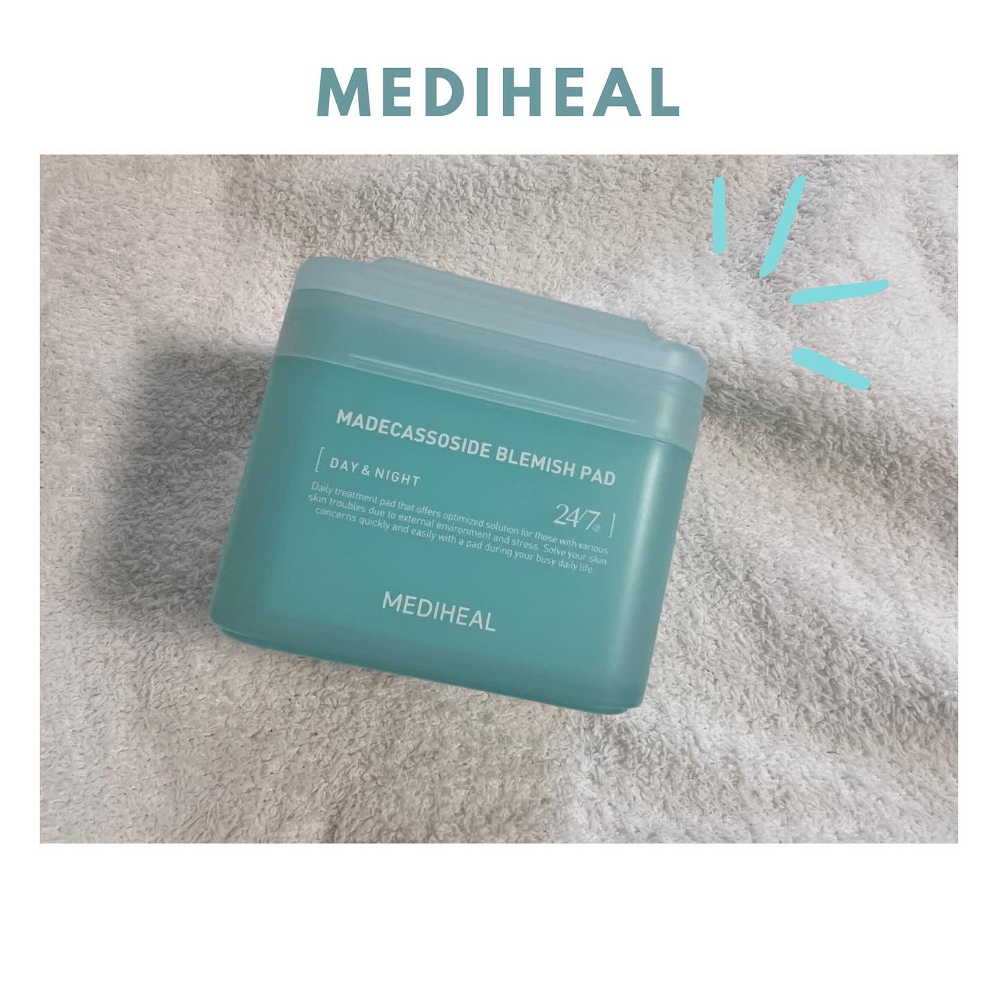 マデカソサイド ブレミッシュパッド/MEDIHEAL/トナーパッドを使ったクチコミ（1枚目）