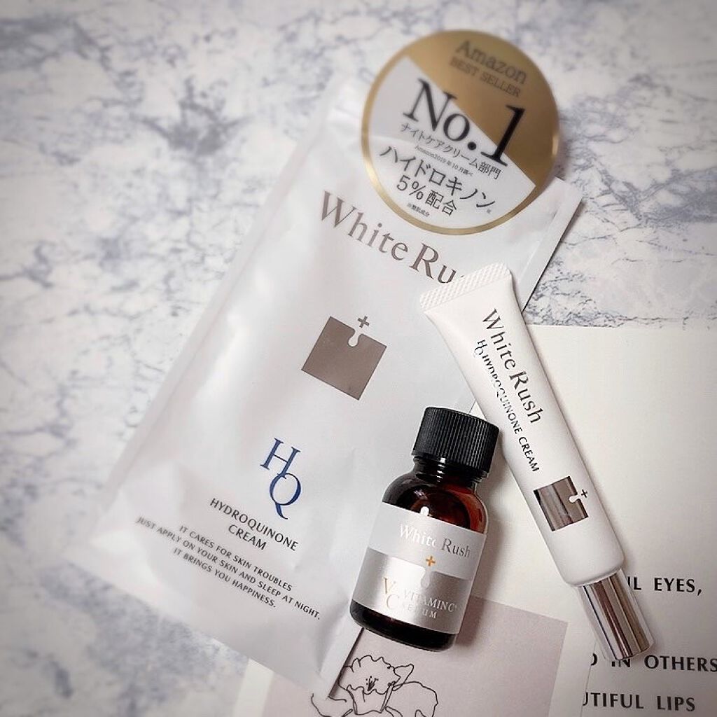 HQクリーム/White Rush/フェイスクリームを使ったクチコミ(1枚目)