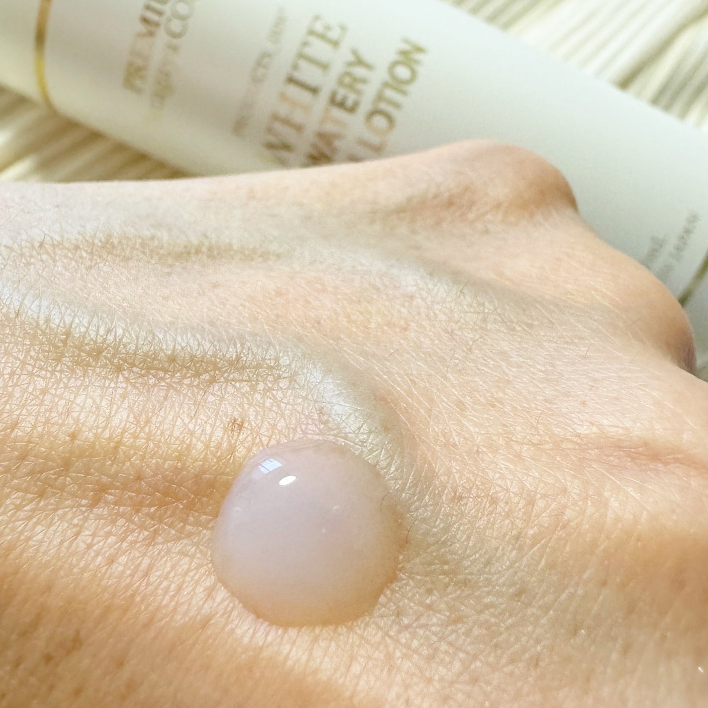 美白ウォータリースキンローション/世田谷コスメ/化粧水を使ったクチコミ(3枚目)
