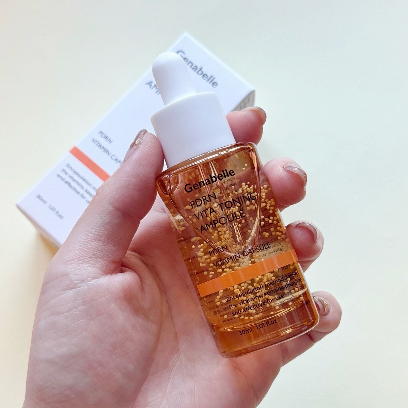 PDRNビタトーニングアンプル/Genabelle/美容液を使ったクチコミ(2枚目)