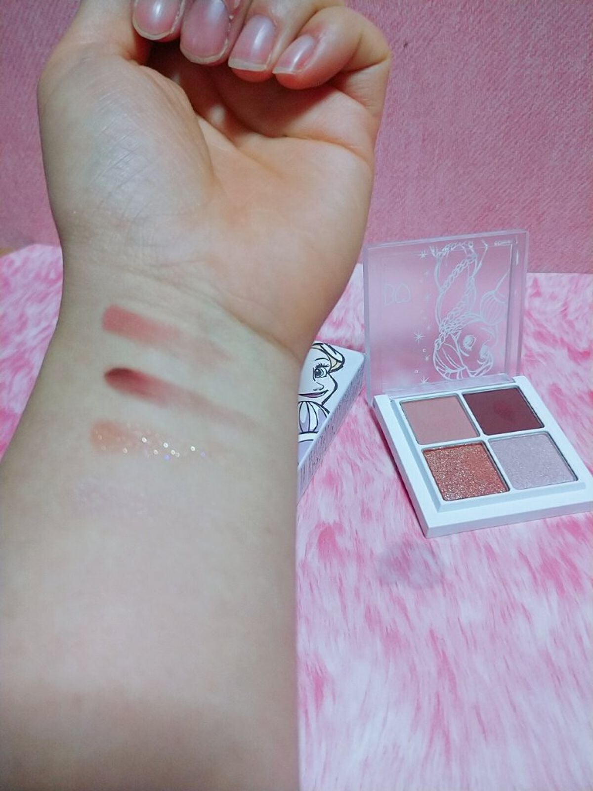 THE アイパレR/b idol/アイシャドウパレットを使ったクチコミ(2枚目)