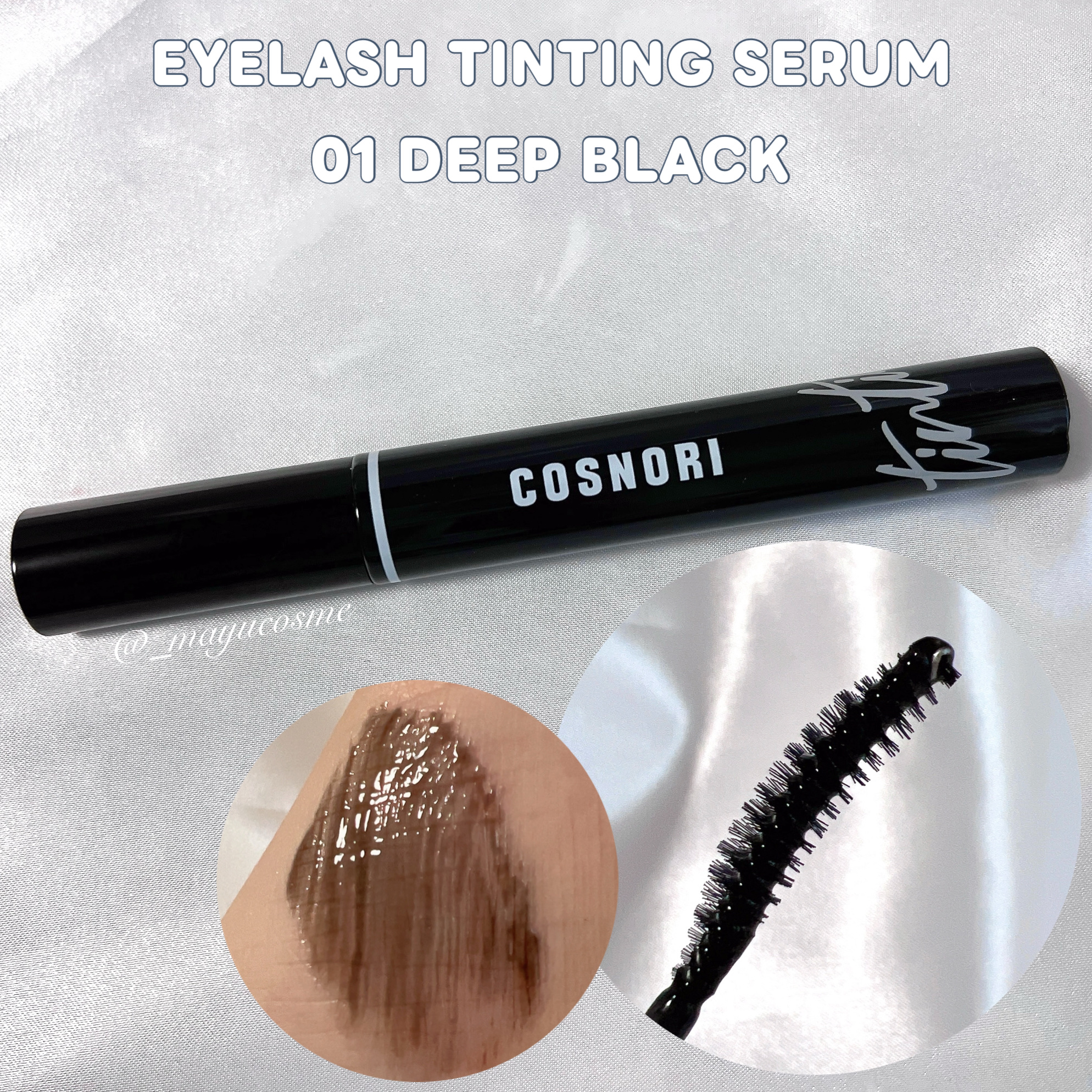 ロングアクティブアイラッシュセラム/COSNORI/まつげ美容液を使ったクチコミ（3枚目）