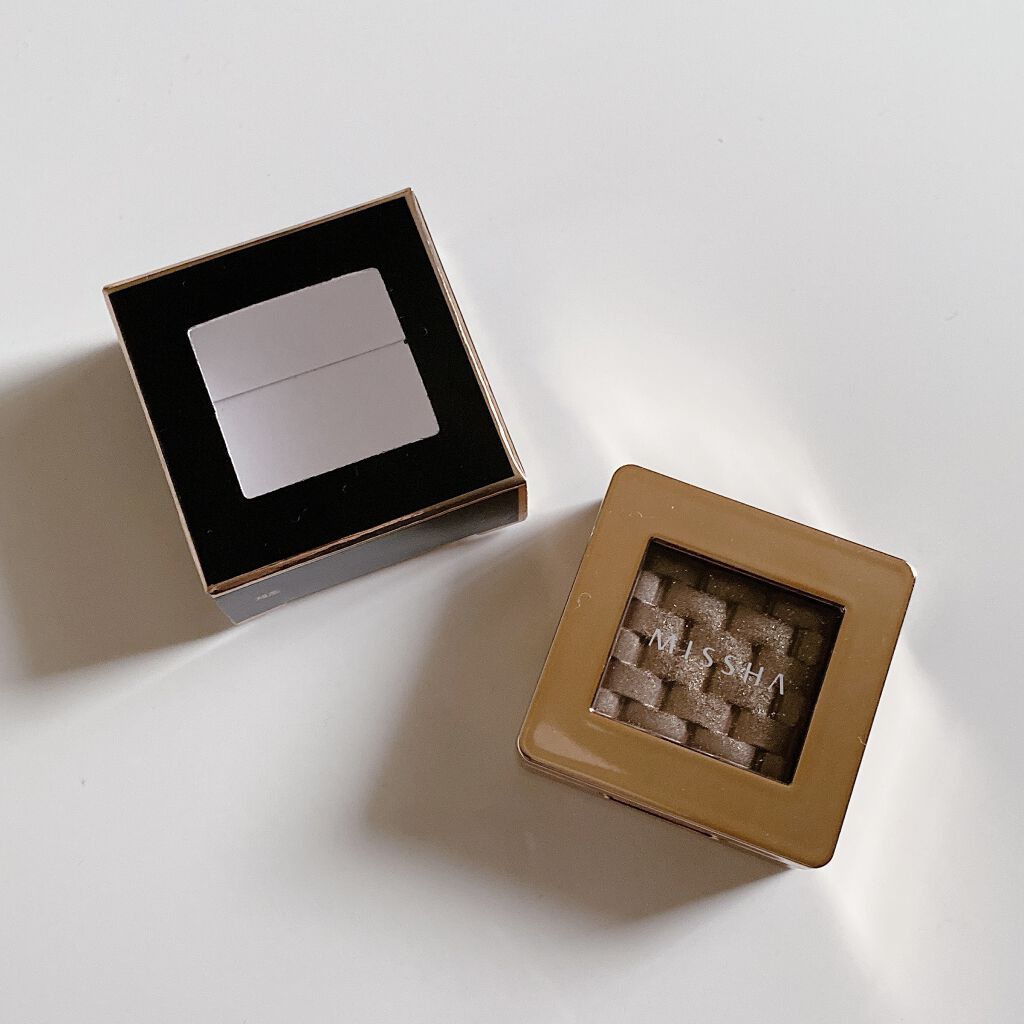 モダンアイシャドウ イタルプリズム/MISSHA/単色アイシャドウを使ったクチコミ（2枚目）