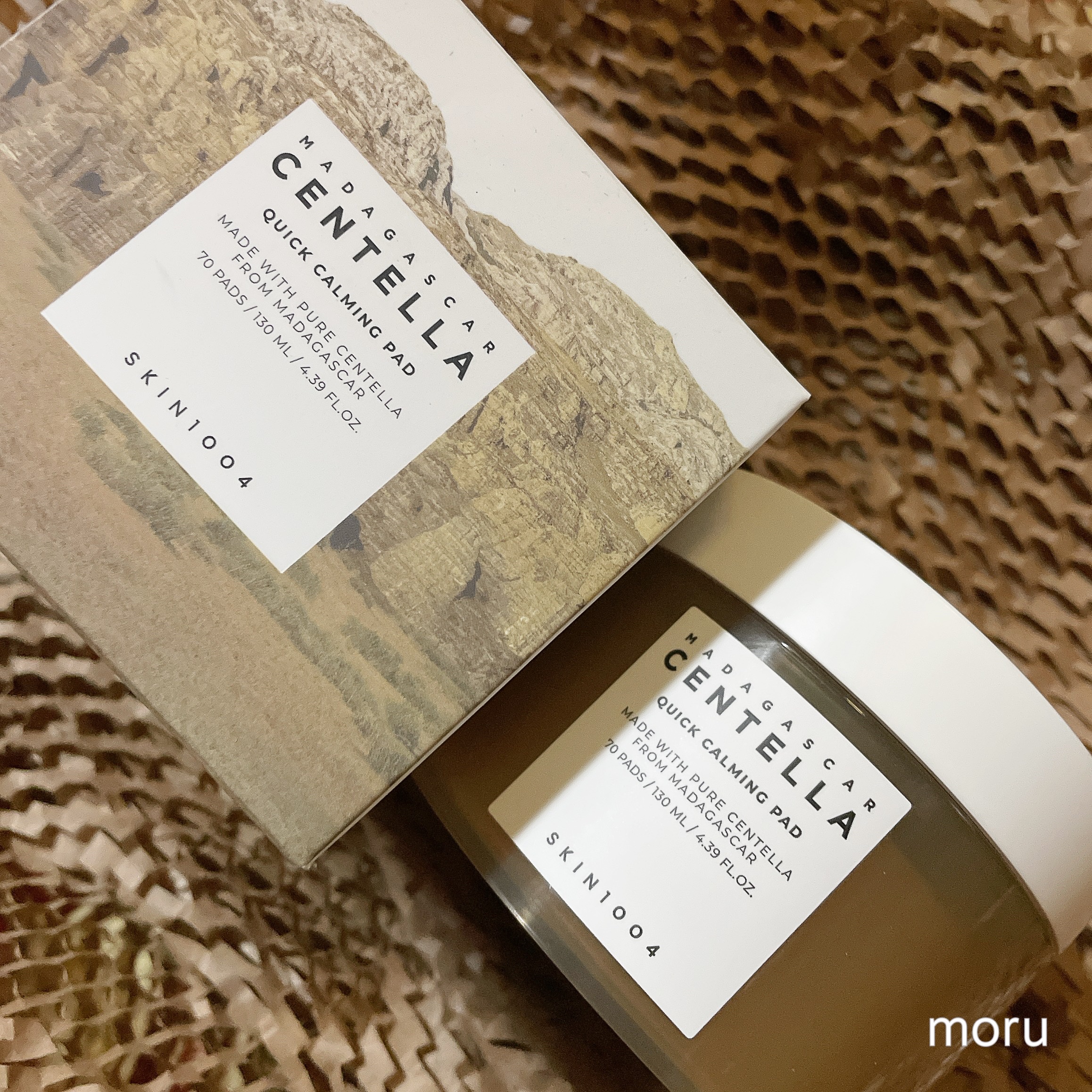 センテラ クイックカーミングパッド/SKIN1004/トナーパッドを使ったクチコミ（1枚目）