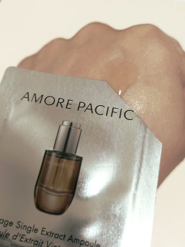 アモーレパシフィック ヴィンテージシングルエキスアンプルのクチコミ「💜⋆͛ AMORE PACIFIC 💜⋆
アモーレパシフィック
『ヴィンテージ シングル
エク.....」（2枚目）