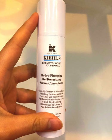 Kiehl’s プランプセラム

こっちは朝の美容液として使ってます！

液というか軟膏みたいなテクスチャかな。
けど軽くて肌に乗せると、とっても伸びがいい！

日中の乾燥がとにかく粉を吹くほどひどいと