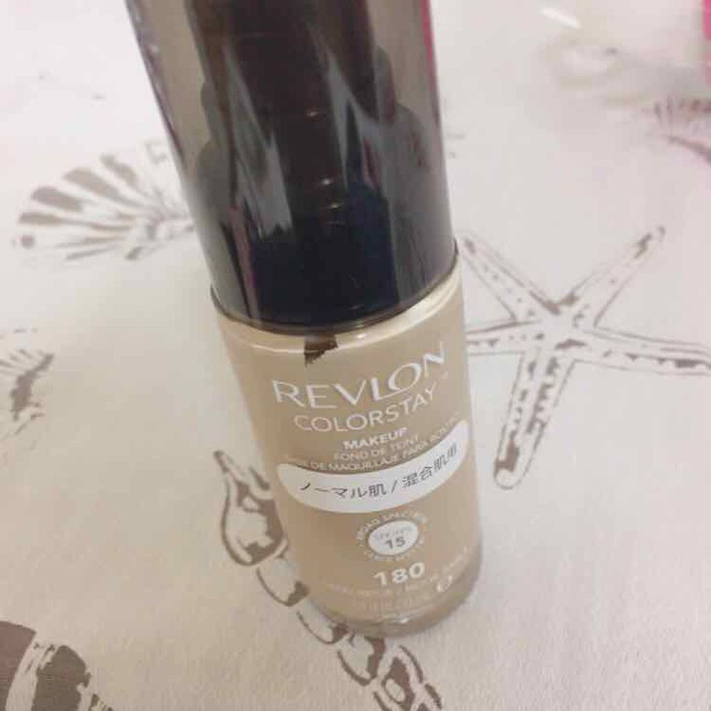 カラーステイ メイクアップ/REVLON/リキッドファンデーションを使ったクチコミ(1枚目)