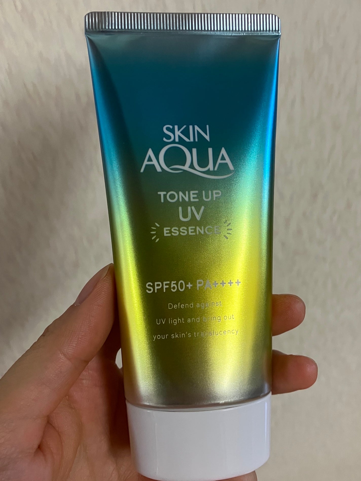 スキンアクア トーンアップUVエッセンス/スキンアクア/日焼け止めクリームを使ったクチコミ(2枚目)