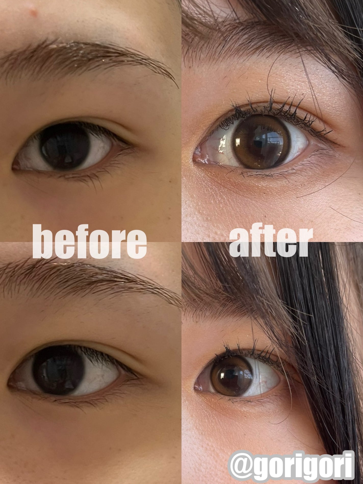 Double Tint 1day/OLENS/カラーコンタクトレンズを使ったクチコミ(4枚目)