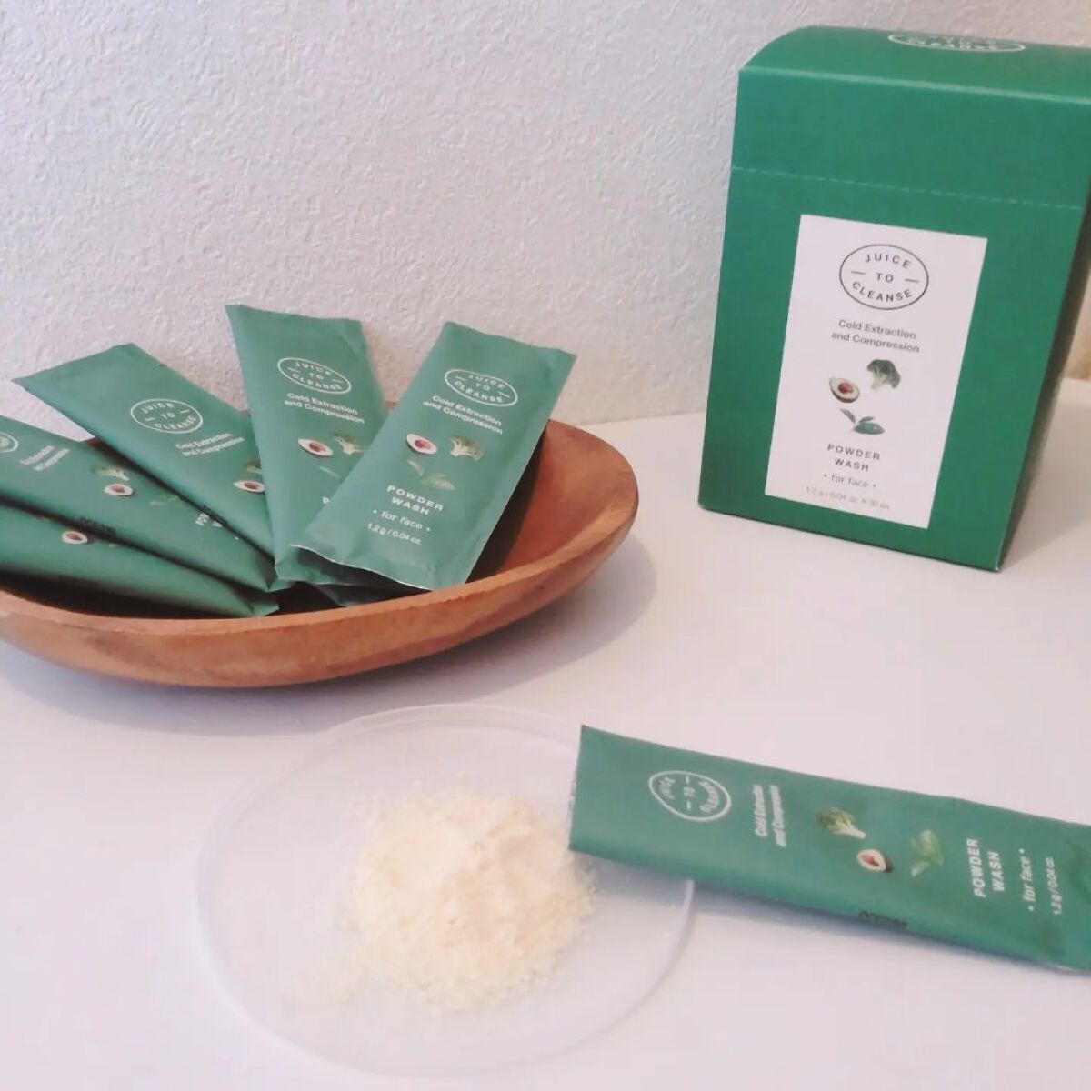 パウダウォッシュ/JUICE TO CLEANSE/洗顔パウダーを使ったクチコミ（1枚目）