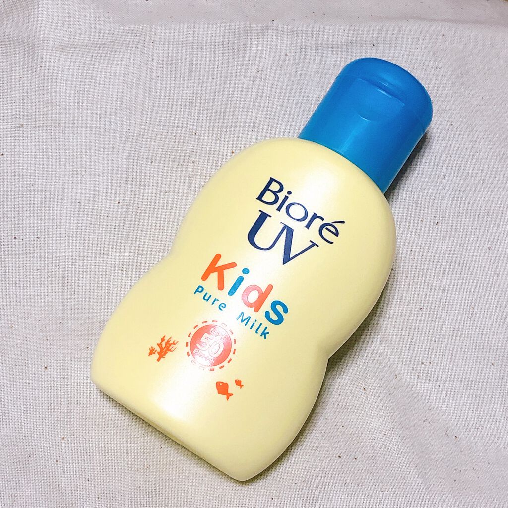 ビオレUV キッズピュアミルク/ビオレ/日焼け止めミルクを使ったクチコミ(1枚目)