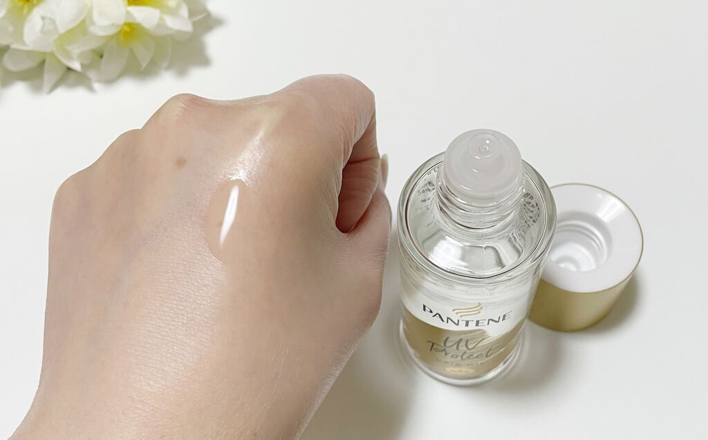 UVカット ヘアオイル/パンテーン/ヘアオイルを使ったクチコミ（2枚目）