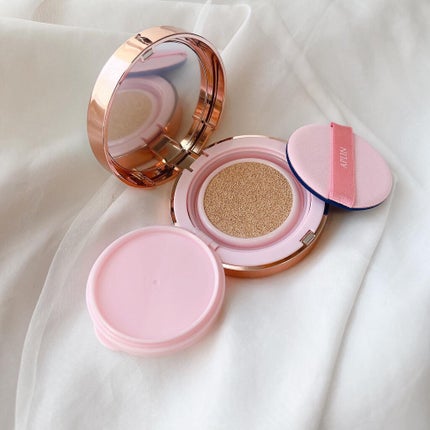 ピンクティーツリーカバークッション/APLIN/クッションファンデーションを使ったクチコミ(2枚目)