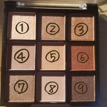 UR GLAM　BLOOMING EYE COLOR PALETTE/U R GLAM/アイシャドウパレットを使ったクチコミ（2枚目）