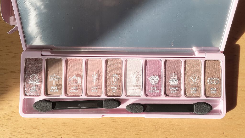 プレイカラー アイシャドウ/ETUDE/アイシャドウパレットを使ったクチコミ(4枚目)