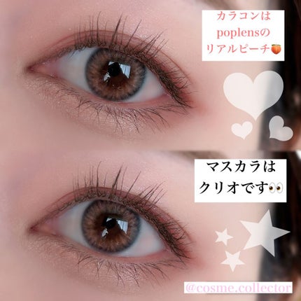 Spanish (スパニッシュ) ピーチ/OLENS/カラーコンタクトレンズの画像