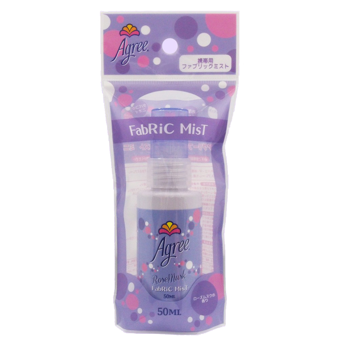 アグリー ファブリックミスト プレミアムリッチ ローズムスクの香り ミニ 50ml